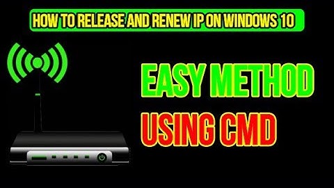 ● How To Release and Renew IP on Windows 10 2018 100%working ●