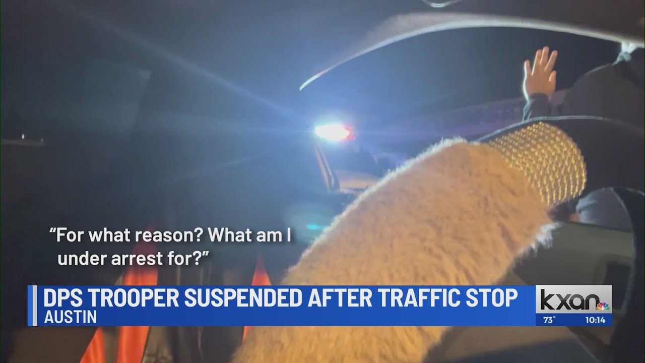 DPS trooper suspended after Austin traffic stop - YouTube