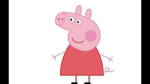 Python turtle for 《Peppa Pig》