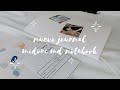 nuevo journal 2022 I unboxing midori md notebook I minimalista