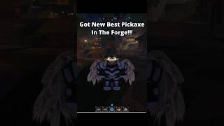 I Got The Best Pickaxe In THE FORGE #minecraft #forge #theforge #roblox