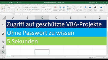 Passwort aus VBA Project überspringen, Zugriff auf VBA Projekt nur 5 Sekunden