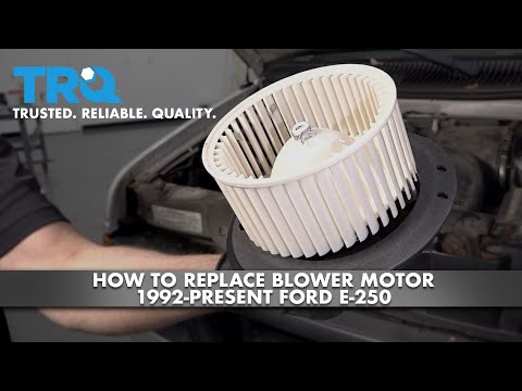 How To Replace Blower Motor 1992-Present Ford E-250
