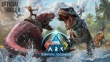 ARK Survival Ascended I Official 4K Launch Trailer I Respawn into a New Dinosaur Survival