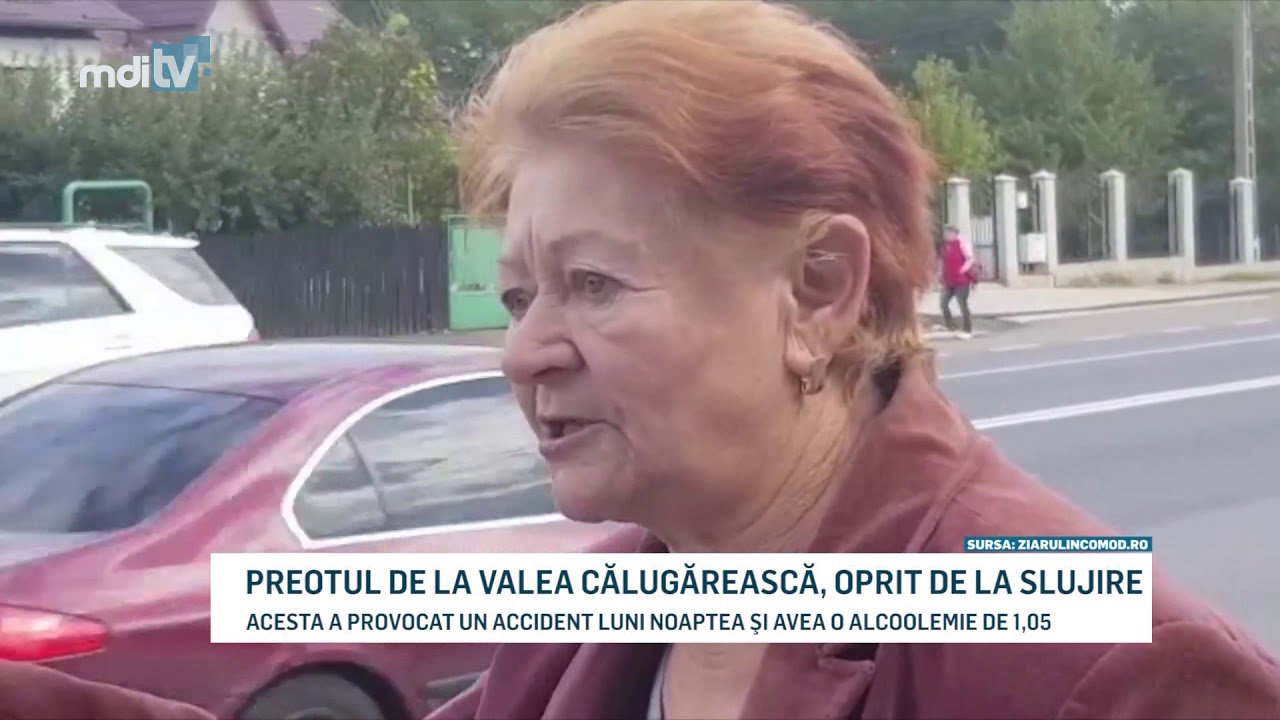 PREOTUL DE LA VALEA CALUGAREASCA OPRIT DE LA SLUJIRE   YOUTUBE