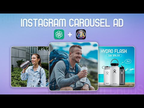 How to Create High Converting Carousel Ads with AI  Chat GPT + Leonardo AI Tutorial