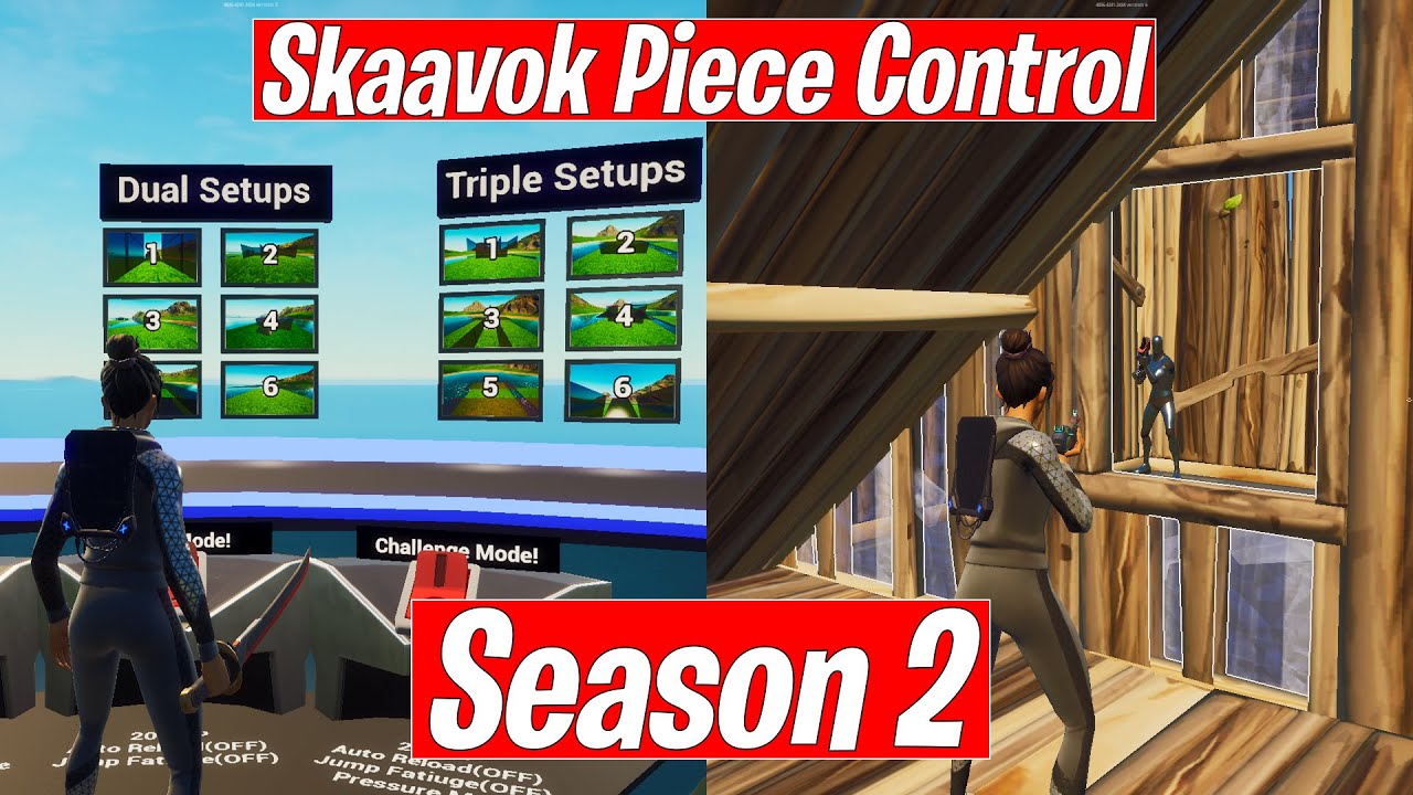 SKAAVOK AIM TRAINER (CHAPTER 3) - Fortnite Creative Map Code