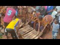 The death celebration traditional dance in Bamenda