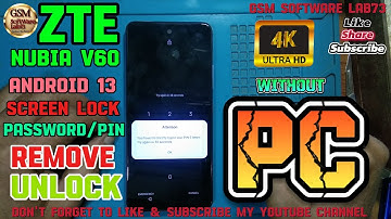 ZTE Nubia V60 Hard Reset  || How to ZTE V60 Design Z2350 Pattren Unlock without PC