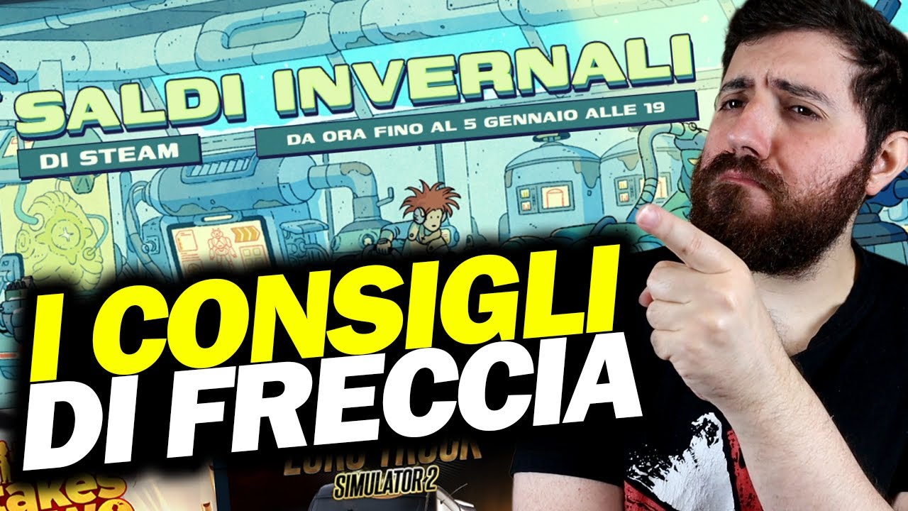 SALDI STEAM 2025 - I consigli invernali di Freccia