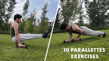 10 Parallettes Exercises - For Beginner to Intermediate