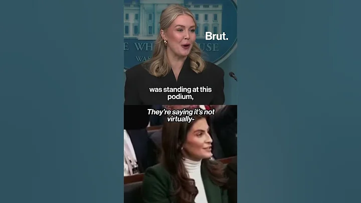 Karoline Leavitt clashes with reporters about inflation rates