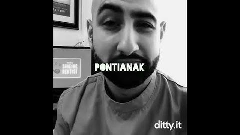 Pontianak botak licin hahaha