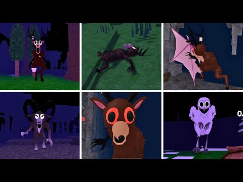 99 Nights in The Forest Bat Cave Update All Cutscenes & Jumpscares