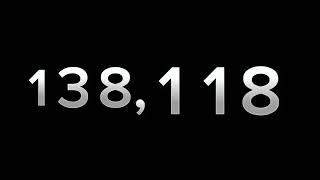 Numbers 0 to 600,000