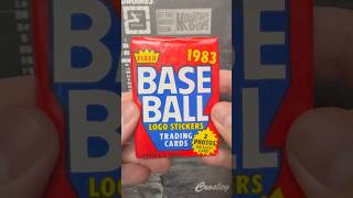 Pack Rip! 1983 Fleer Baseball! HOF RC? #junkwax  #baseball  #packopening #baseballcards #fleer