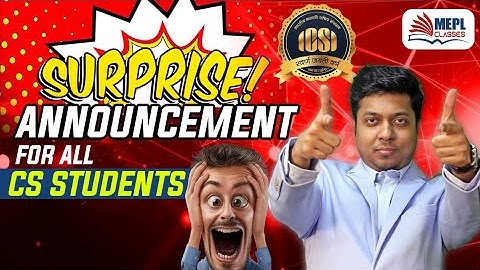 Surprise Gift For All CS Students of MEPL of Dec 21 Term