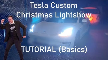 How To Create Your OWN Tesla Christmas Lightshow! Custom Show / XLights Tutorial