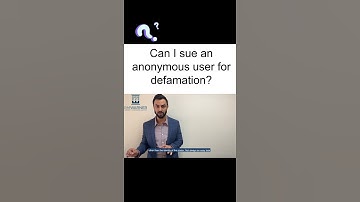 Can I Sue An Anonymous User for Defamation? | RM Warner Law