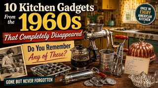 Kitchen Gadgets From the 1960s That Have Completely Disappeared — And the Sounds They Made