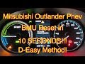 Reset Mitsubishi Outlander PHEV BMU in 10 seconds! D-Easy Method!