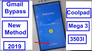 Coolpad Mega 3 3503I Frp And Gmail Bypass New Trick Work Perfect 100%