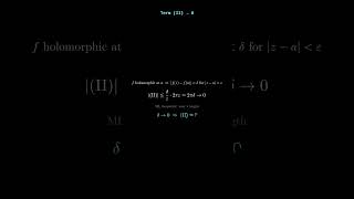 One formula that controls all of complex analysis. #complexanalysis #math