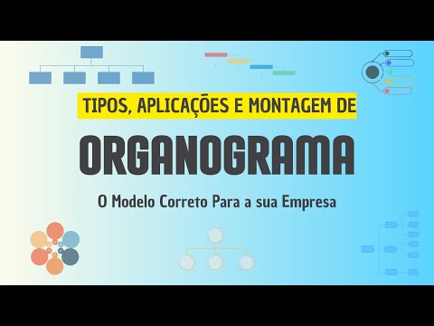 ORGANOGRAMA I TIPOS DE ORGANOGRAMA I COMO MONTAR O MODELO IDEAL [ PAPO DE QUALIDADE ] thumbnail