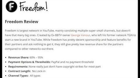 Top Best Youtube Networks for Small Channels Review 2017