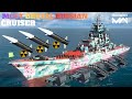 MOST DEDLIST RUSSIAN CRUISER 🔥 RF TARK KIRVO ☠️ With HYFLY-2 NUKE MISSILE 😱- modern warships 