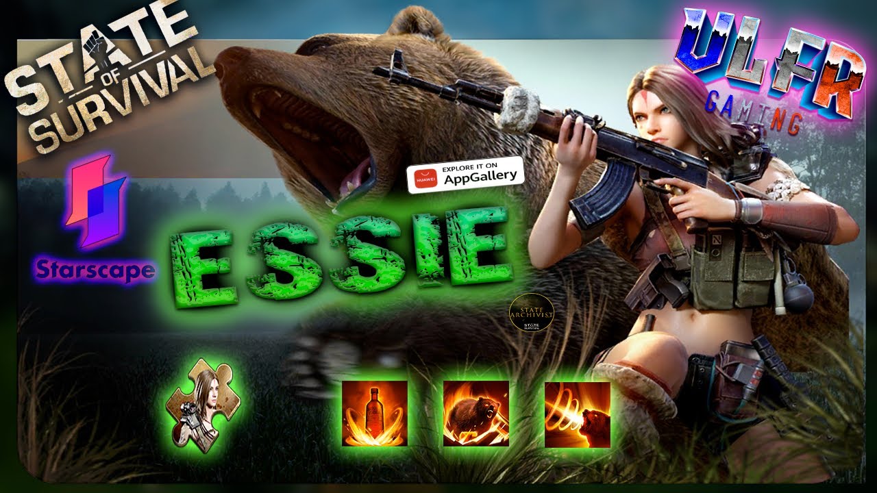 State of Survival: Essie 🐻 hero rider gen 9 /  what’s happen full spin ⚠️ 🤨 ❓(subtitles available)