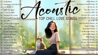 Chill Acoustic Songs 2024 Cover  New English Acoustic Love Songs  Acoustic Music 2024 Top Hits