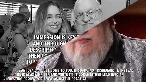 10 Writing Tips from George R. R. Martin on how he wrote Game of Thrones