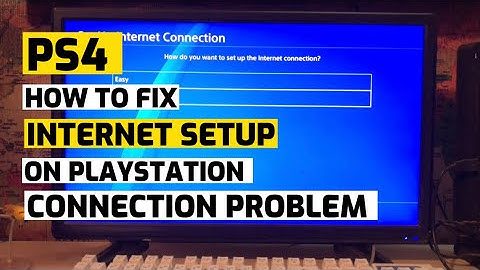How to Fix Internet Connection Problem On Ps4 Easy Steps New Method