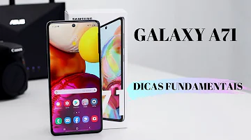 Como configurar Galaxy A71?