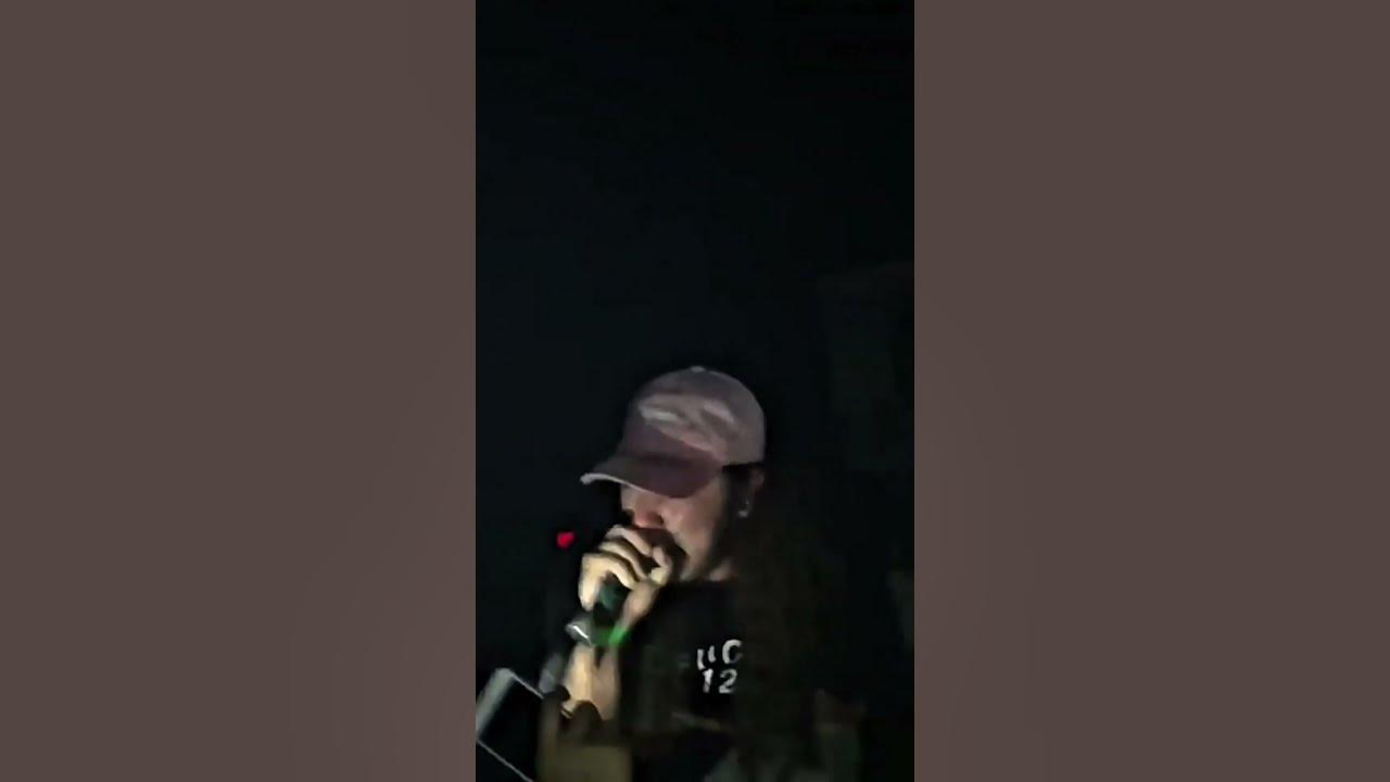 Ruby da cherry performing Antarctica live while crying