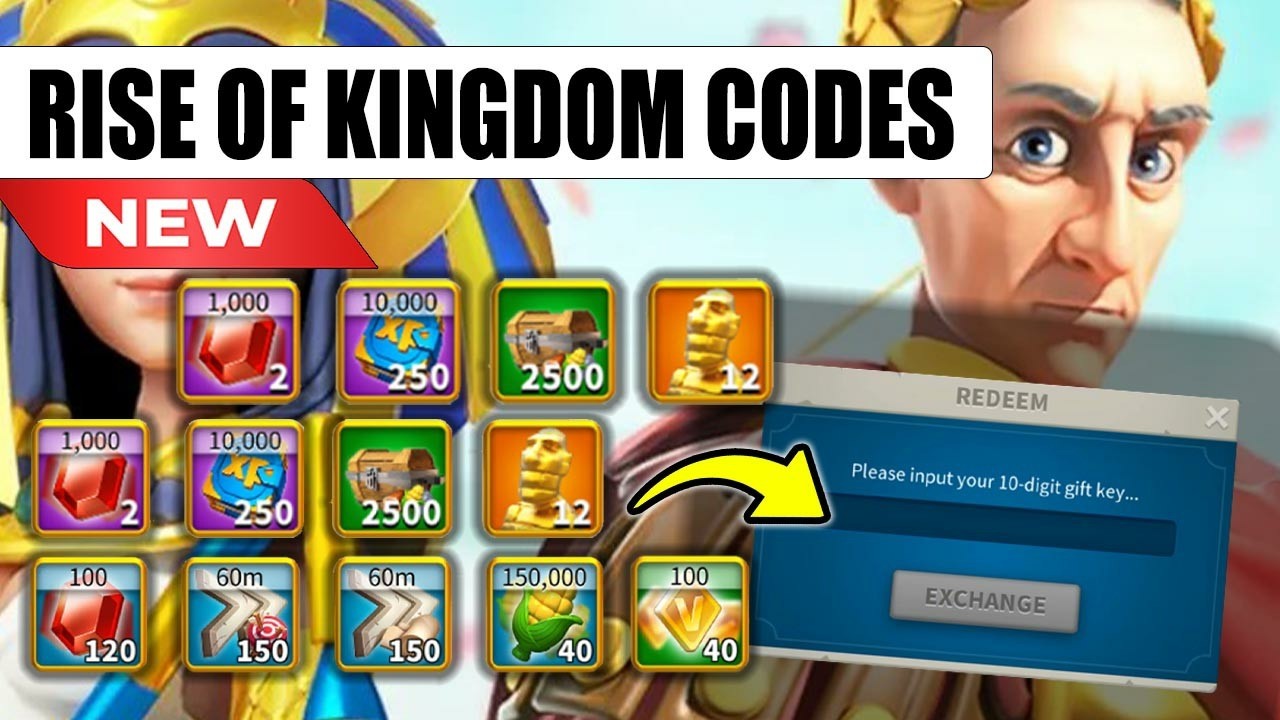 RISE OF KINGDOMS CODE 2026 - ROK CODES 2026 - CODE RISE OF KINGDOMS