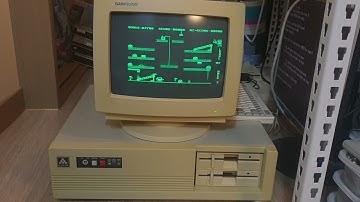 HARD HAT MACK DOS GAME WITH SIMCGA PLAY