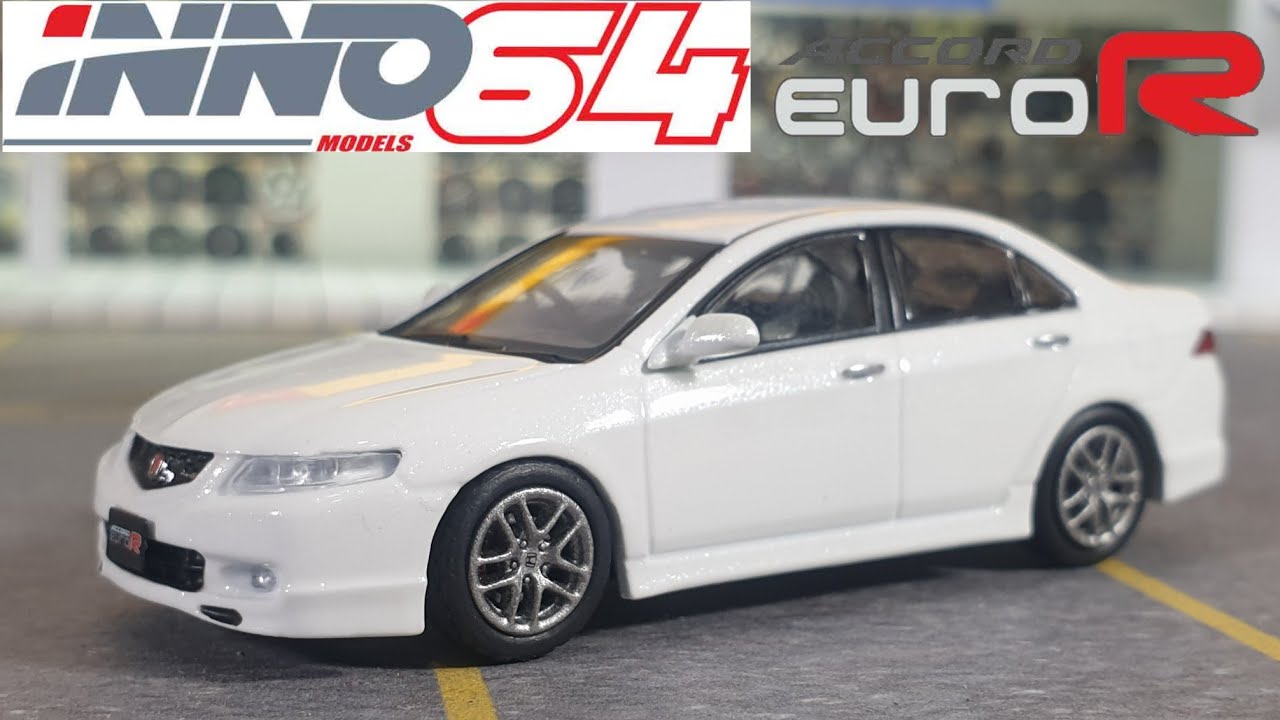Honda Accord Euro-R CL7 White by Inno64 | UNBOXING and REVIEW