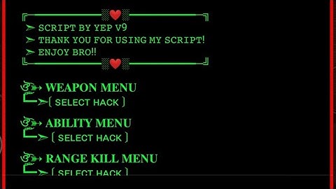 SFG2 Script By: YEP