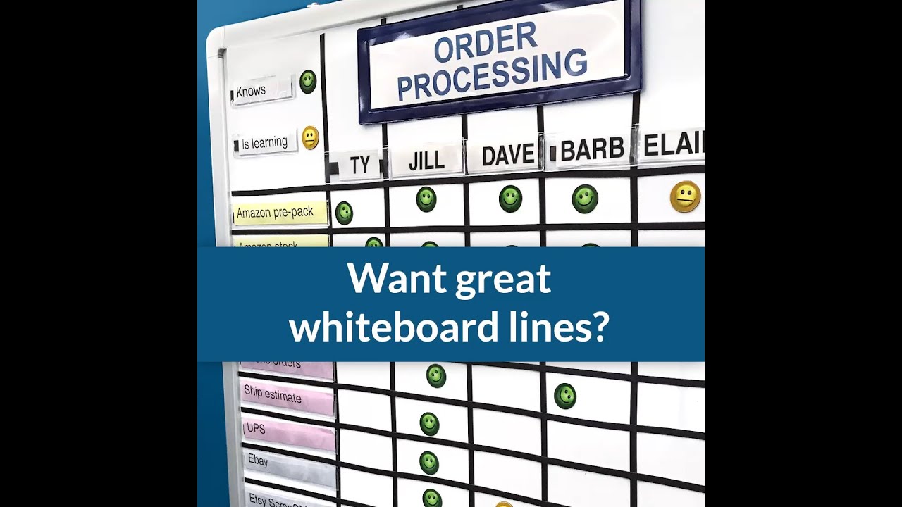 Magnetic Lines - ½-inch x 100-feet - For Magnetic Whiteboard
