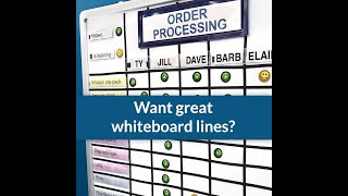 Want great-looking whiteboard lines?