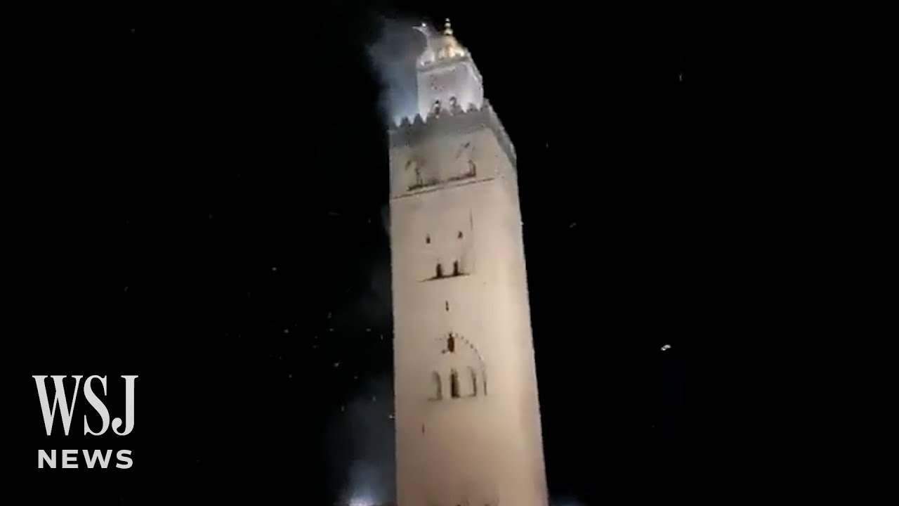 Watch: Historic Marrakesh Mosque Damaged in Deadly Morocco Earthquake | WSJ News