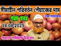 সীমাহীন পরিবর্তন পেঁয়াজের দাম। আলু রসুনের দাম কত? Onion Market Today.