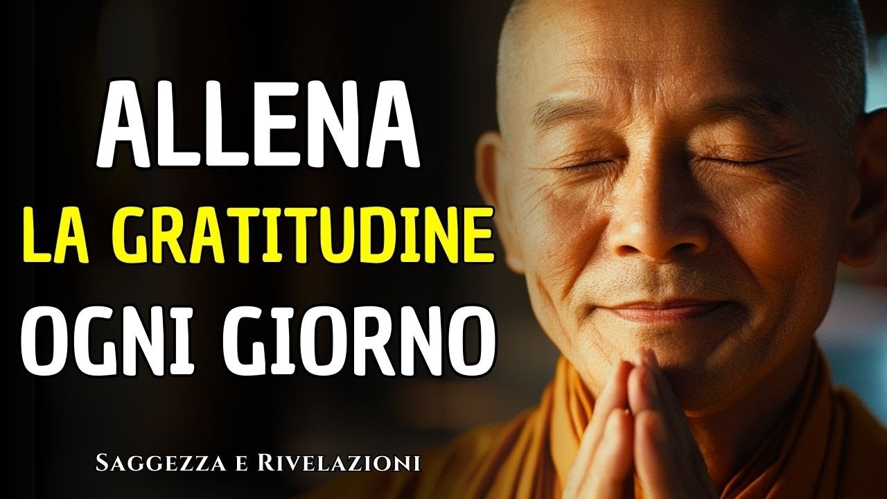 IL POTERE DELLA GRATITUDINE | Il Segreto dei Monaci per Elevare la Mente | Buddismo