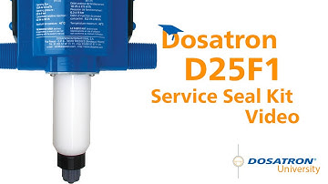 Dosatron D25F1 Seal Kit Video