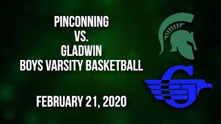 BCTV Sports - Pinconning vs. Gladwin Boys Varsity Basketball (2/21/20)