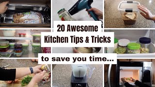20 Awesome Kitchen Tips and Tricks 2023 (Part 01) | Time Saving Kitchen Tips | Indian Kitchen Hacks