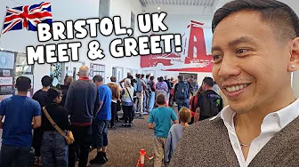 My Memorable Meet & Greet in the UK (Day 1 - Bristol, England) 🇬🇧 | Vlog #1834 