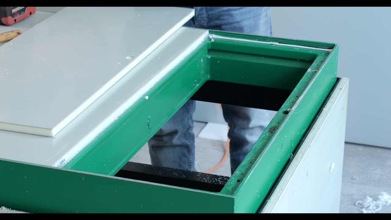 Panel section replacement - alkus solid plastic panel